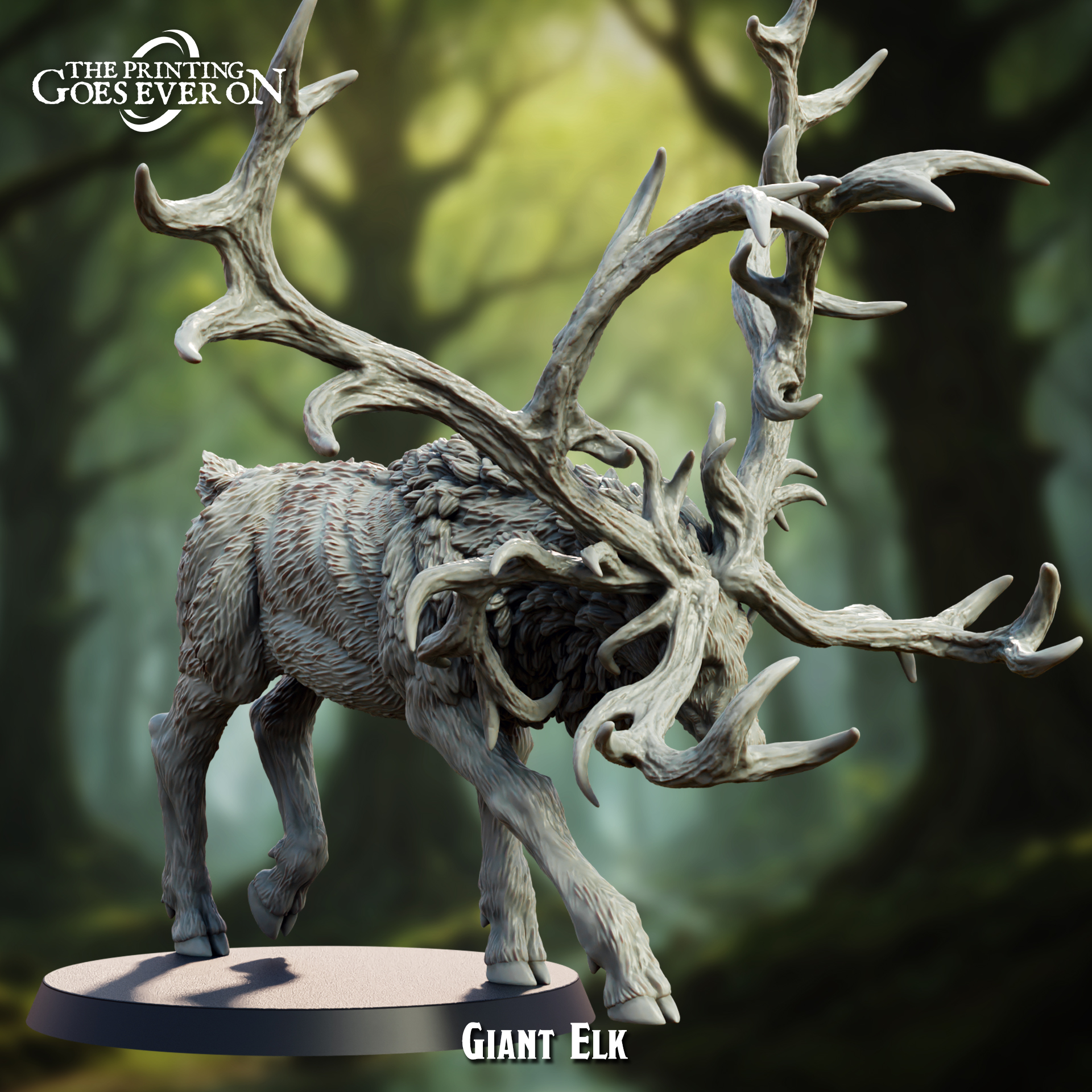Giant Elk - Presupported
